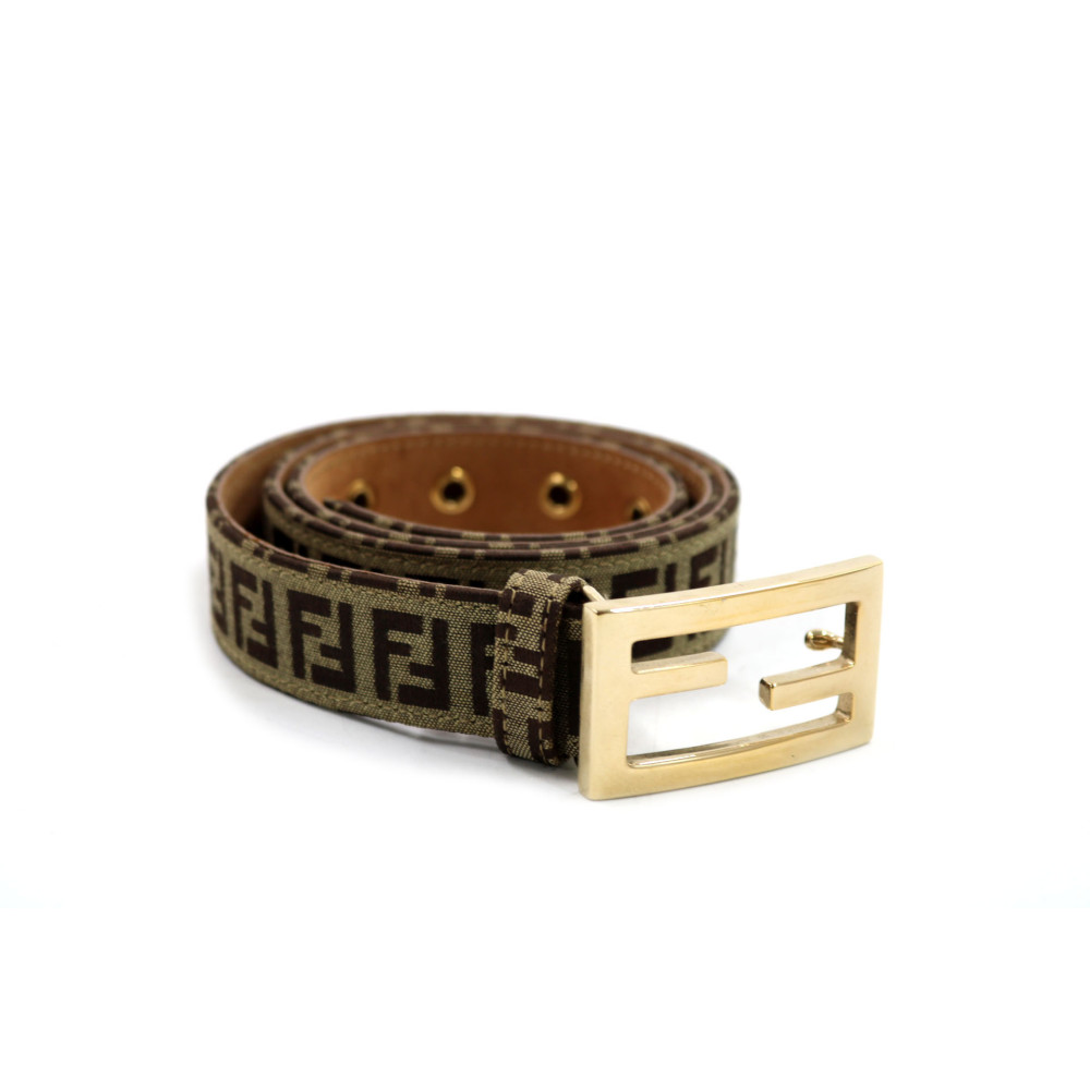 Fendi Cintura Zucca Beige