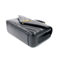 copy of Saint Laurent Lou Lou Media Pelle d'Agnello Nera