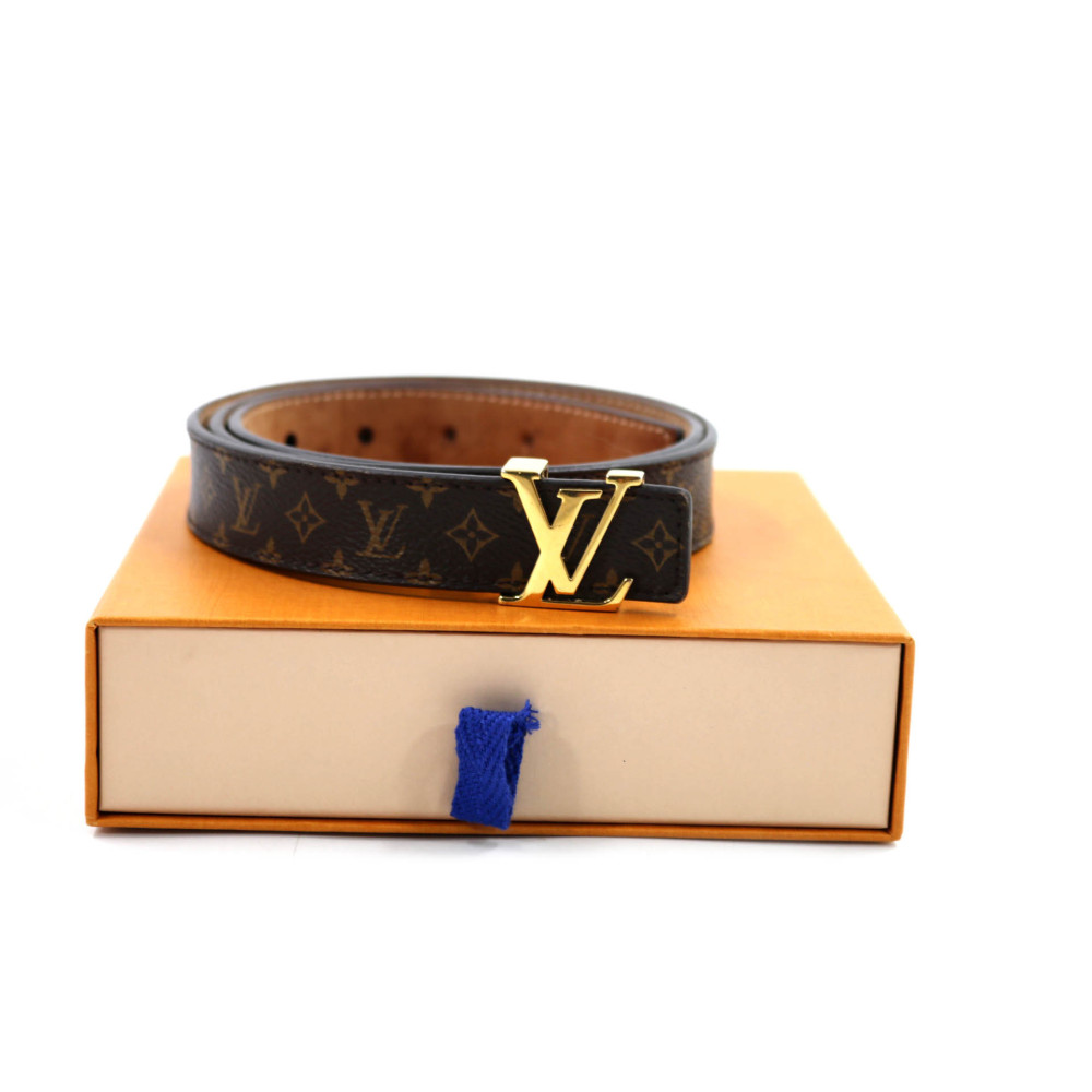 Louis Vuitton Cintura Pelle Marrone