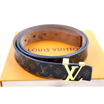 Louis Vuitton Cintura Pelle Marrone