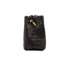 Bottega Veneta Bucket Mini Pelle Cioccolato