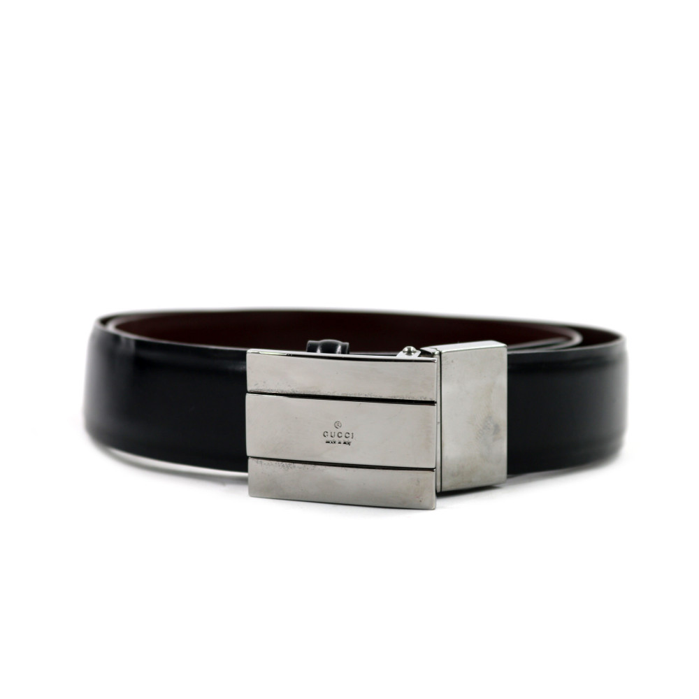 Gucci Cintura Pelle Nera