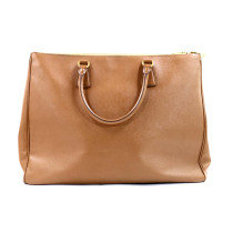 Prada Galleria Large Pelle Saffiano Cognac