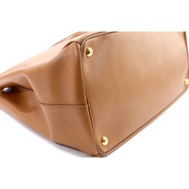 Prada Galleria Large Pelle Saffiano Cognac