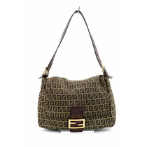 Fendi Mama Baguette Zucca Marrone