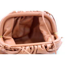 Bottega Veneta Pouch Mini Pelle Caramello