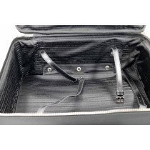 Prada Trolley da Cabina Tela Vela Nera