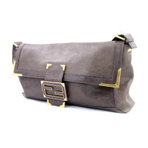 Fendi Baguette XL Pelle Marrone