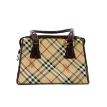 Burberry Bauletto Boston Tartan Check Beige