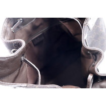 Gucci Hobo Tela e Pelle Marrone