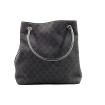 Gucci Shopping Tela e Pelle Nera
