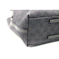 Gucci Shopping Tela e Pelle Nera