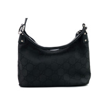 Gucci Shopping Mini Tela e Pelle Nera
