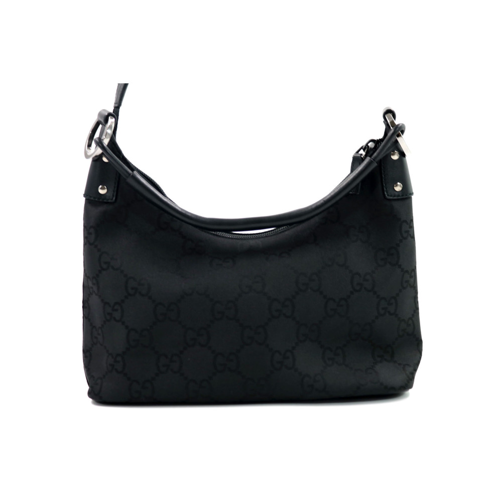 Gucci Shopping Mini Tela e Pelle Nera