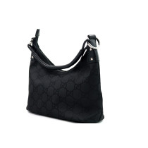 Gucci Shopping Mini Tela e Pelle Nera