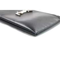 Saint Laurent Pochette Pelle Nera