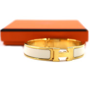 Hermès Bracciale Click H Metallo Bianco