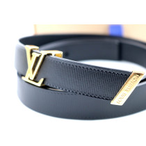 Louis Vuitton Cintura Initiales Epi Nera