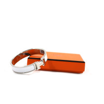 Hermès Bracciale Click H Metallo Bianco