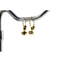 Dior Orecchini Hoop Metallo Oro