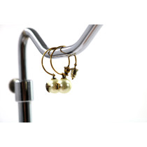 Dior Orecchini Hoop Metallo Oro