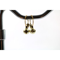 Dior Orecchini Hoop Metallo Oro