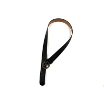 Gucci Cintura Interlocking Pelle Nera