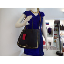 Valentino Rockstud Reversibile Nera/ Caramel