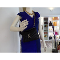 YSL College Medium Pelle Nera
