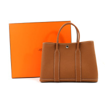 Hermes Garden Party 30 Pelle Marrone