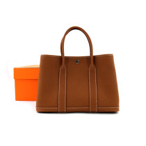 Hermes Garden Party 30 Pelle Marrone