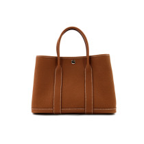 Hermes Garden Party 30 Pelle Marrone