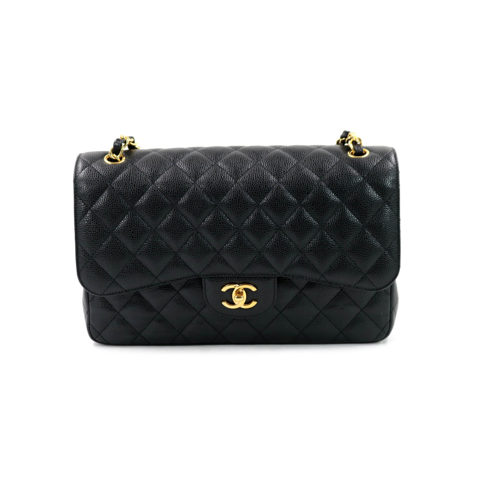 Chanel Jumbo 11.12 Pelle Nera