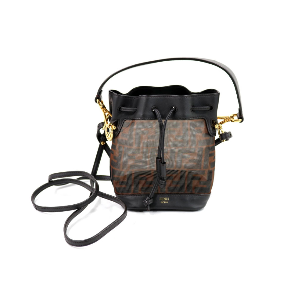 Fendi Secchiello Pelle Marrone
