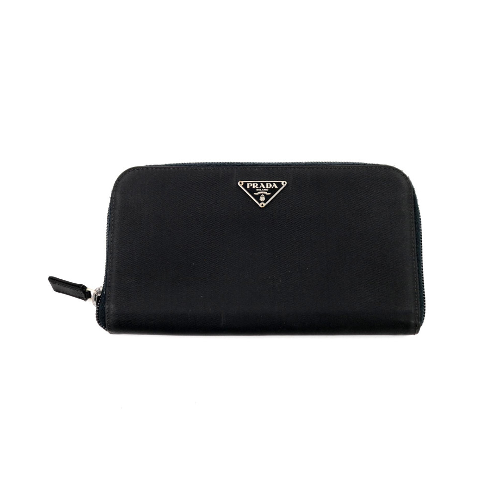 Prada Portafoglio Nylon Nero