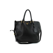 Prada Shopping Pelle Nera