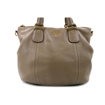 Prada Shopping Pelle Visone
