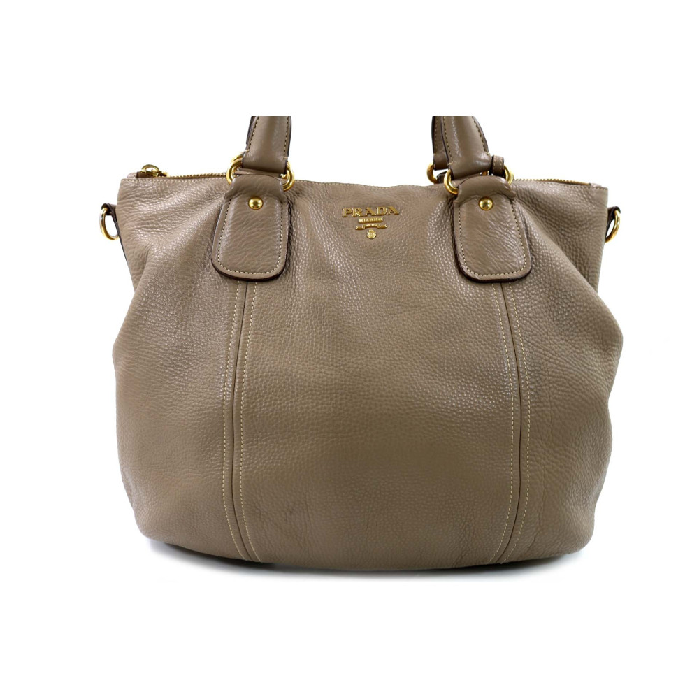 Prada Shopping Pelle Visone