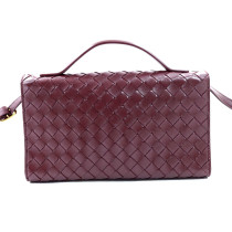 Bottega Veneta Andiamo 25 Pelle Bordeaux