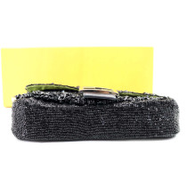 Fendi Baguette Limited Edition Pelle e Perline Nere