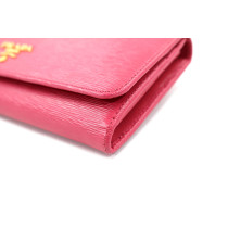 Prada Portafoglio Pelle Fucsia