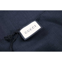 Gucci Stola Sciarpa Lana e Seta Nera