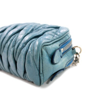 Miu Miu Tracolla Pelle Blu