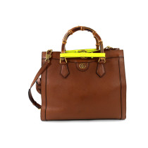 Gucci Diana Pelle Marrone