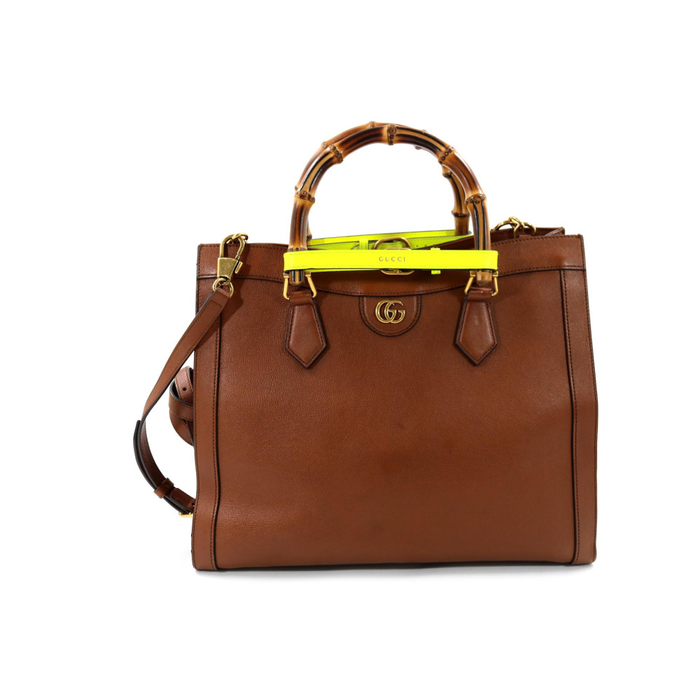 Gucci Diana Pelle Marrone