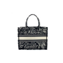 copie de copie de Dior Book Tote Toile Bleue et Blanche