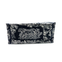 Dior 북 토트 블루와 화이트 캔버스의 사본의 사본