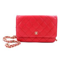 Chanel Woc Pelle Rossa