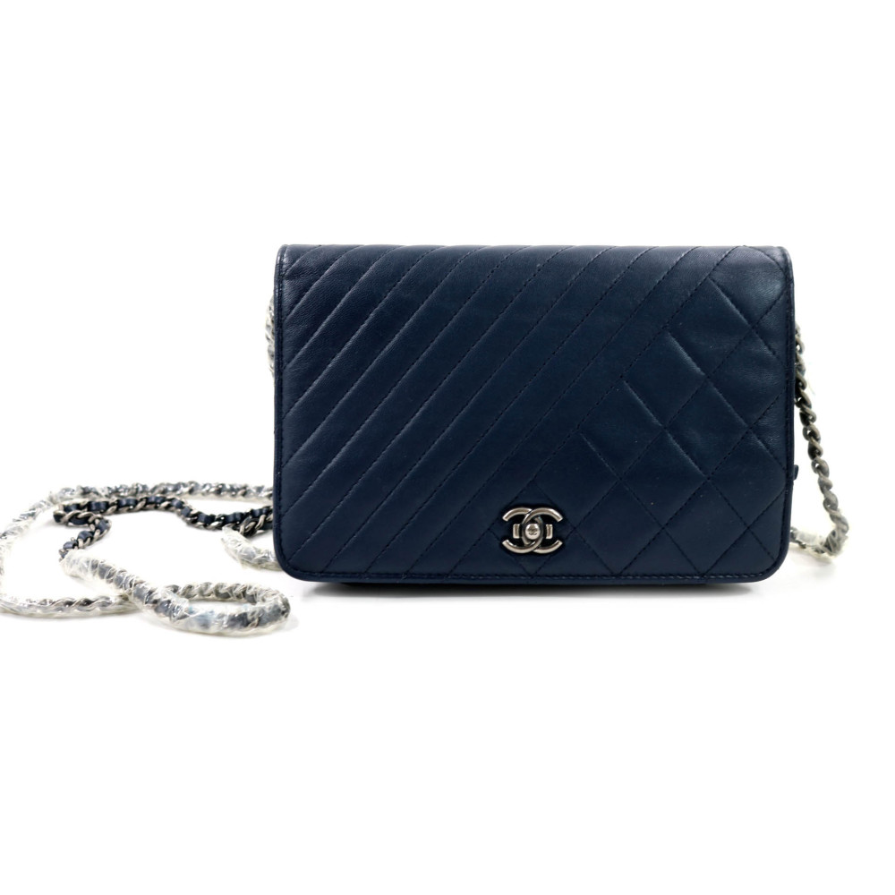 Chanel Woc Pelle Blu