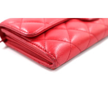 Chanel Portafoglio Pelle Rossa